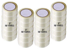 Load image into Gallery viewer, Patron USA 24 Rolls 3" x 330' Clear Jumbo Packing Tape 110 Yards
