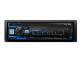 Alpine UTE-83BT Single-DIN Digital Media Stereo Bluetooth USB & Auxiliary