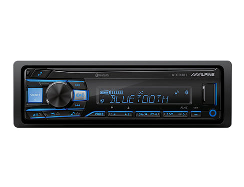 Alpine UTE-83BT In-Dash Digital Media Receiver Bluetooth Pandora Control