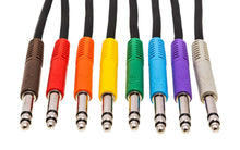 Load image into Gallery viewer, Hosa TTS-845 Patchbay TT Male to TT Male Bantam Cable - 1.5ft