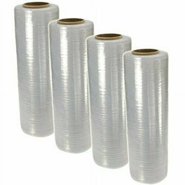 BM PAPER USA Clear Shrink Wrap 4 Rolls 18