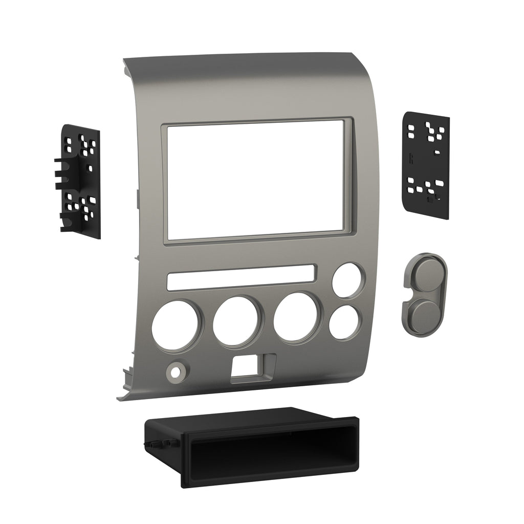 Metra 99-7606 Single/Double-DIN Car Stereo Dash Kit - Compatible Fits for Nissan Armada/Titan 2006-2007