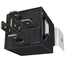 Load image into Gallery viewer, 10 PACK 12 VOLT DC 40 AMP SPTD AUTOMOTIVE RELAY 5 PIN W/ MOUNTING TAB