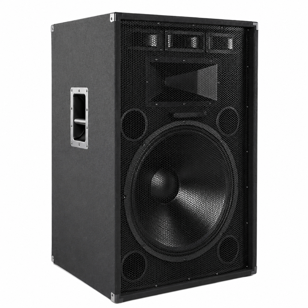 MR DJ MONSS21 MONSTER 21" 6000W 5-Way Full-Range Passive Speaker Horn Compression Driver & 3 Bullet Tweeters