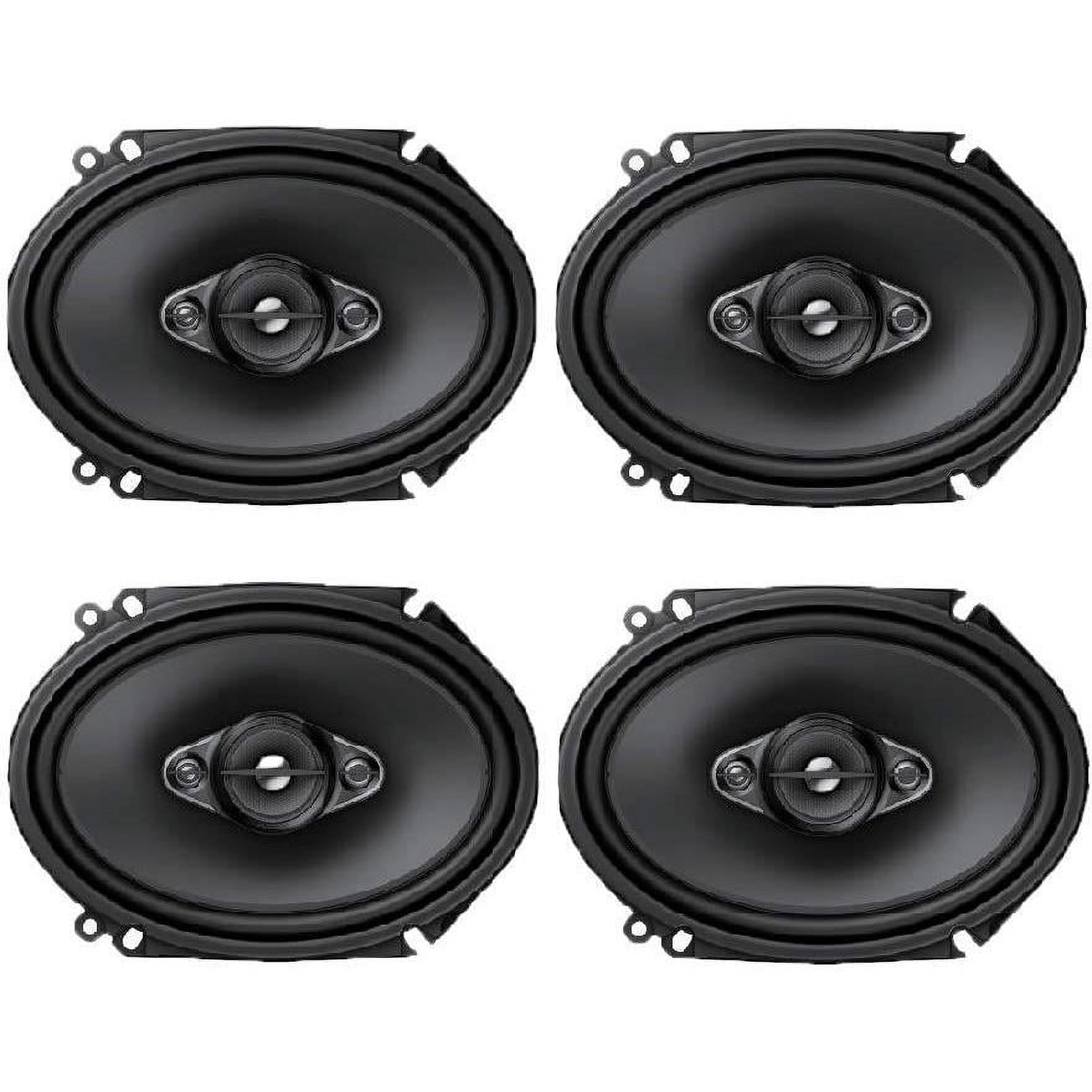 (2) Pairs PIONEER TS-A6880F 6x8 6" x 8" 700 Watt 4-Ohm 4-Way Car Audio Speakers