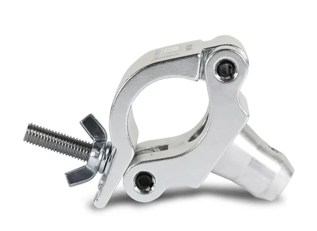Galaxy Stage GS-C114PS Half Coupler Conical Clamp Silver 660 lb Load Capacity TUV Approved Fits 48-51mm Truss