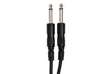 Load image into Gallery viewer, Hosa CPP-105 Unbalanced Interconnect Cable, 1/4 in TS to Same - 5 Feet