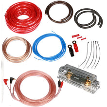 Load image into Gallery viewer, Alpine S2-A55V S-Series 5-Channel 540 Watts Car Audio Amplifier + 0 Gauge Amp Kit