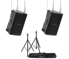 Load image into Gallery viewer, 2 Mackie Thump215XT 15" PA Speaker DJ Package with Stands and Bag