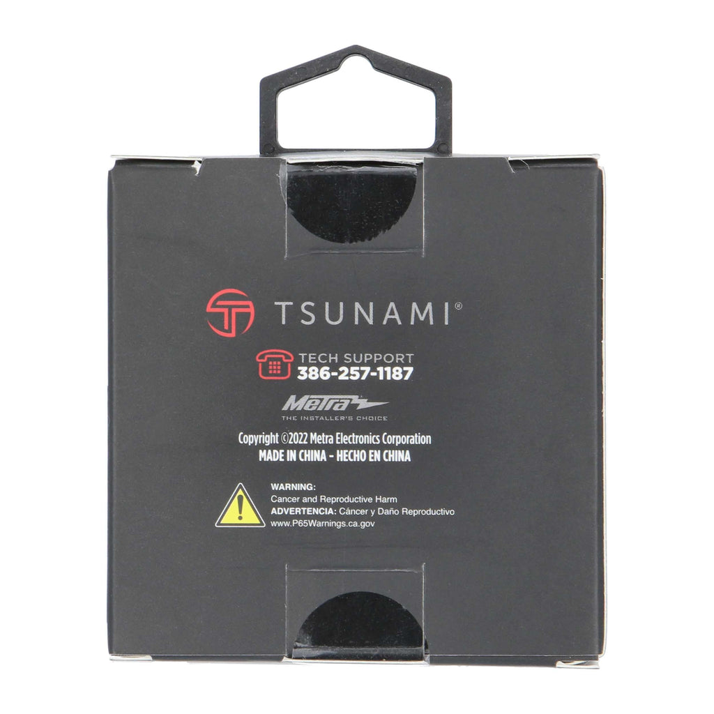 Tsunami TSX-Y1 1 Female To 2 Male Y Adapter RCA Cable