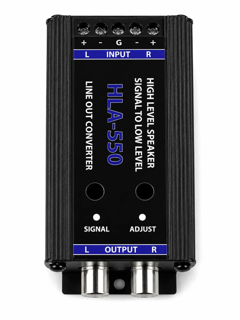 Absolute HLA550 2 Channel High Level to Low Converter Line Output w/ Ground Loop