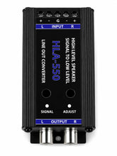 Load image into Gallery viewer, Absolute HLA550 2 Channel High Level to Low Converter Line Output w/ Ground Loop