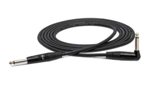 Load image into Gallery viewer, Hosa HGTR-010R, Straight to Right Angle Pro Guitar Cable - 10 Feet