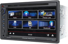 Load image into Gallery viewer, Power Acoustik PD-651B Double DIN Bluetooth In-Dash DVD/CD/AM/FM Car Stereo w/ 6.5" Touchscreen and SD/USB Reader