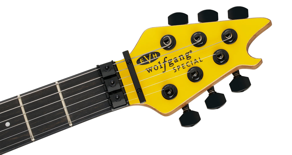 EVH 5107701304 Wolfgang® Special, Baked Maple, Ebony Fingerboard Electric Guitar - Caution Yellow