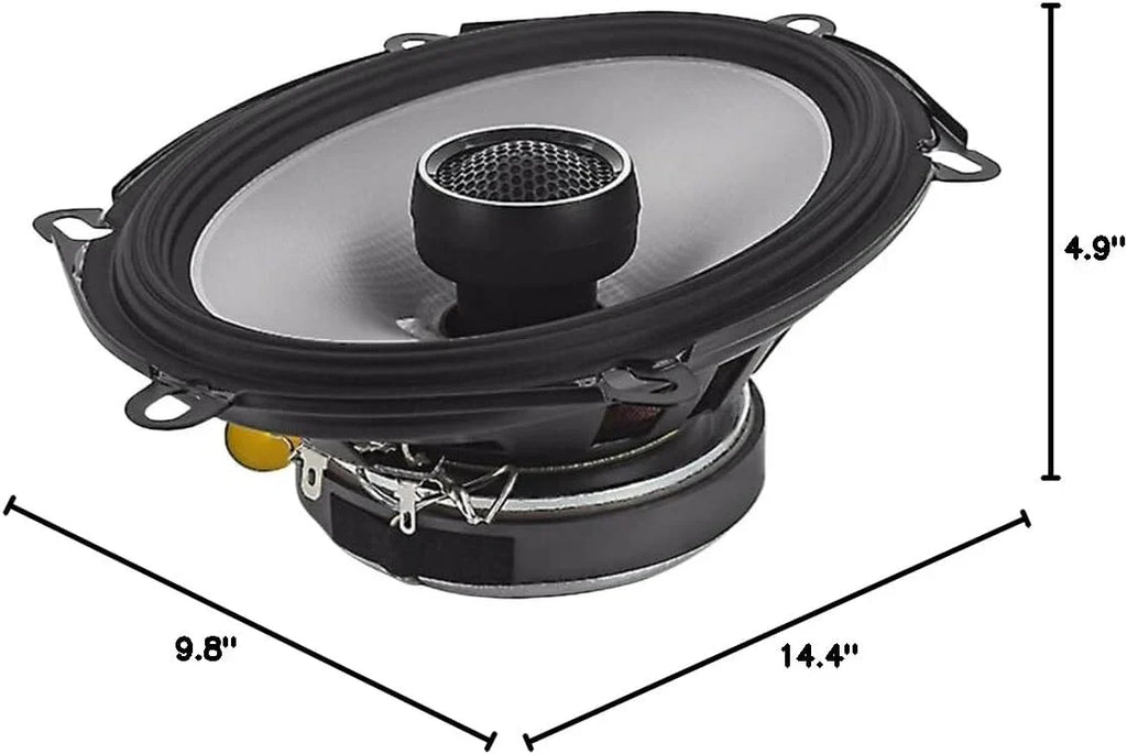 Alpine S 5x7" Front Rear Factory Speaker Replacement Kit Fit 2004-2006 Ford F-150