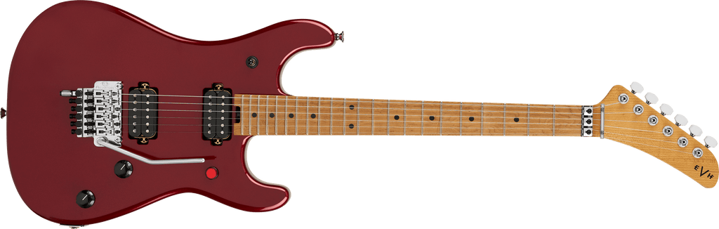 EVH	 5108300309 5150® Series Deluxe, Baked Maple Electric Guitar - Candy Apple Red Metallic