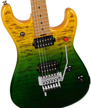Load image into Gallery viewer, EVH	 5108310390 5150® Series Deluxe QM, Baked Maple Electric Guitar - Limeade Zest