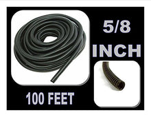 Load image into Gallery viewer, American Terminal 100 FT 5/8" Split Loom Tubing Wire Conduit Hose Cover Auto Home Marine