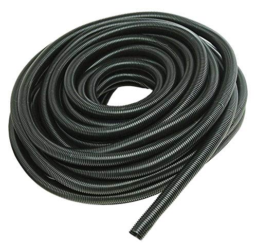 Absolute  100' 1/2" Wire Cover Black Split Loom Flexible Good Quality