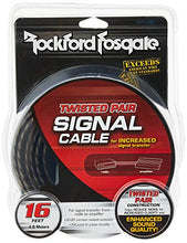 Load image into Gallery viewer, Rockford Fosgate Twisted Pair 6-Feet Signal Cable