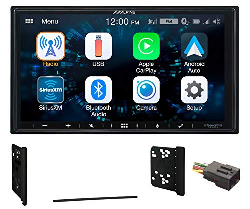ALPINE iLX-W670 7" CarPlay + 70-1771 Harness + 95-5817 Kit Fit 1995-11 Ford/Lincoln/Mercury/Mazda