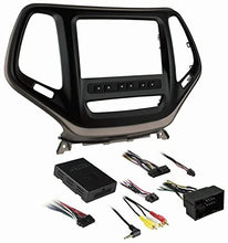 Load image into Gallery viewer, Metra 99-6526BZ Double DIN Dash Kit for Select 2014-Up Jeep Cherokee Vehicles