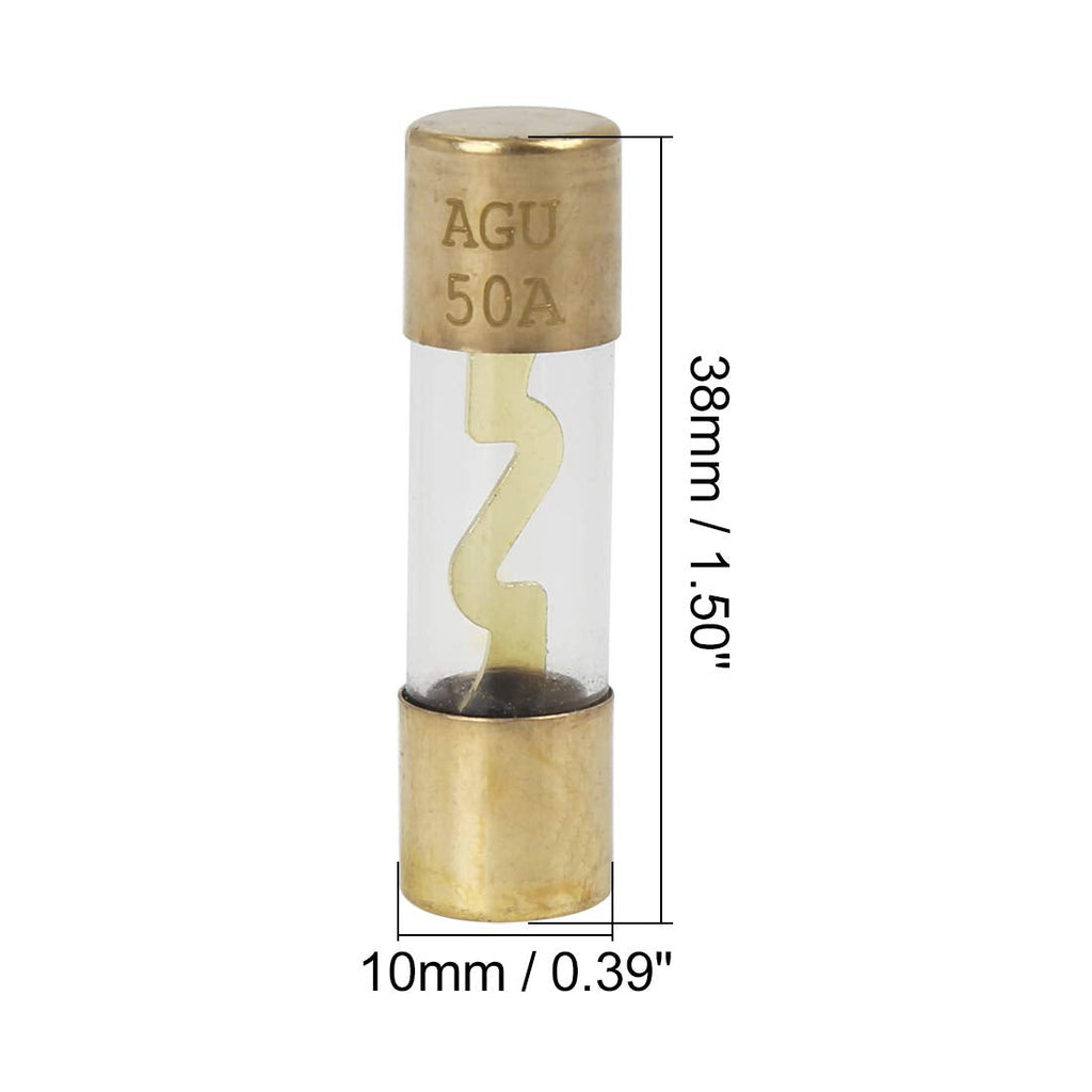 American Terminal 200 Amp Inline AGU Fuse Holder Fits 4 8 10 Gauge Wire