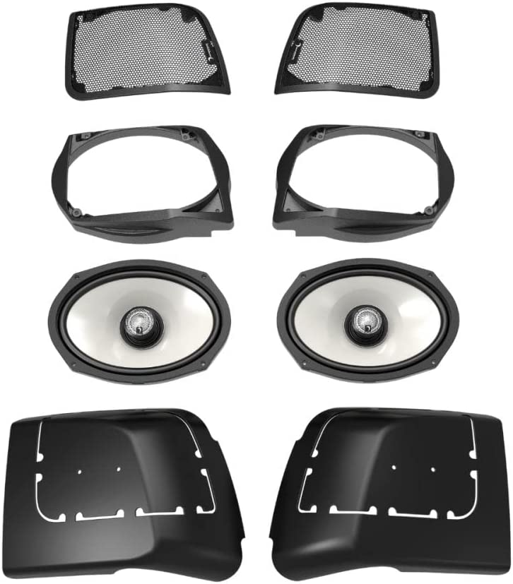 Diamond Audio MSHXM694LK 14+ Harley Davidson Cut in Lid Kit with HXM69F4 - MSHXM694LK