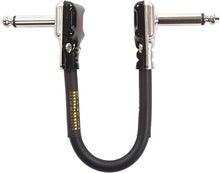 Load image into Gallery viewer, Mogami GOLD INST PRR 0.5 Pancake Right Angle to Right Angle Pedal Cable - 6 inch