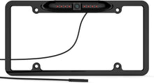 Load image into Gallery viewer, CAM114 Backup Camera Frame License Plate HD Night Vision Rear View 170° Angle Waterproof Compatible with Jensen Car Radio CAR110W CAR710 CAR710X CAR8000 CAR910W CAR910X CDR7011 CM901MIR CMR2720 CR271ML