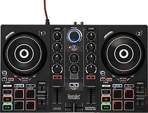 Hercules DJControl Inpulse 200MK2 Controller + Stand