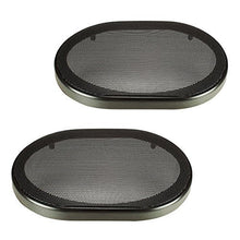 Load image into Gallery viewer, Pair 6 x 9 Inch Car Audio Speaker Metal Black Grill Cover Guard Protector Grille Universal
