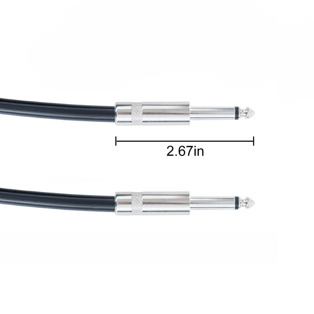 2 MK Audio MKQQM25 1/4" to 1/4" 25 FT. Gauge Wire PA DJ Pro Audio Speaker Cable