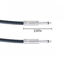 Load image into Gallery viewer, 2 MK Audio MKQQM25 1/4" to 1/4" 25 FT. Gauge Wire PA DJ Pro Audio Speaker Cable