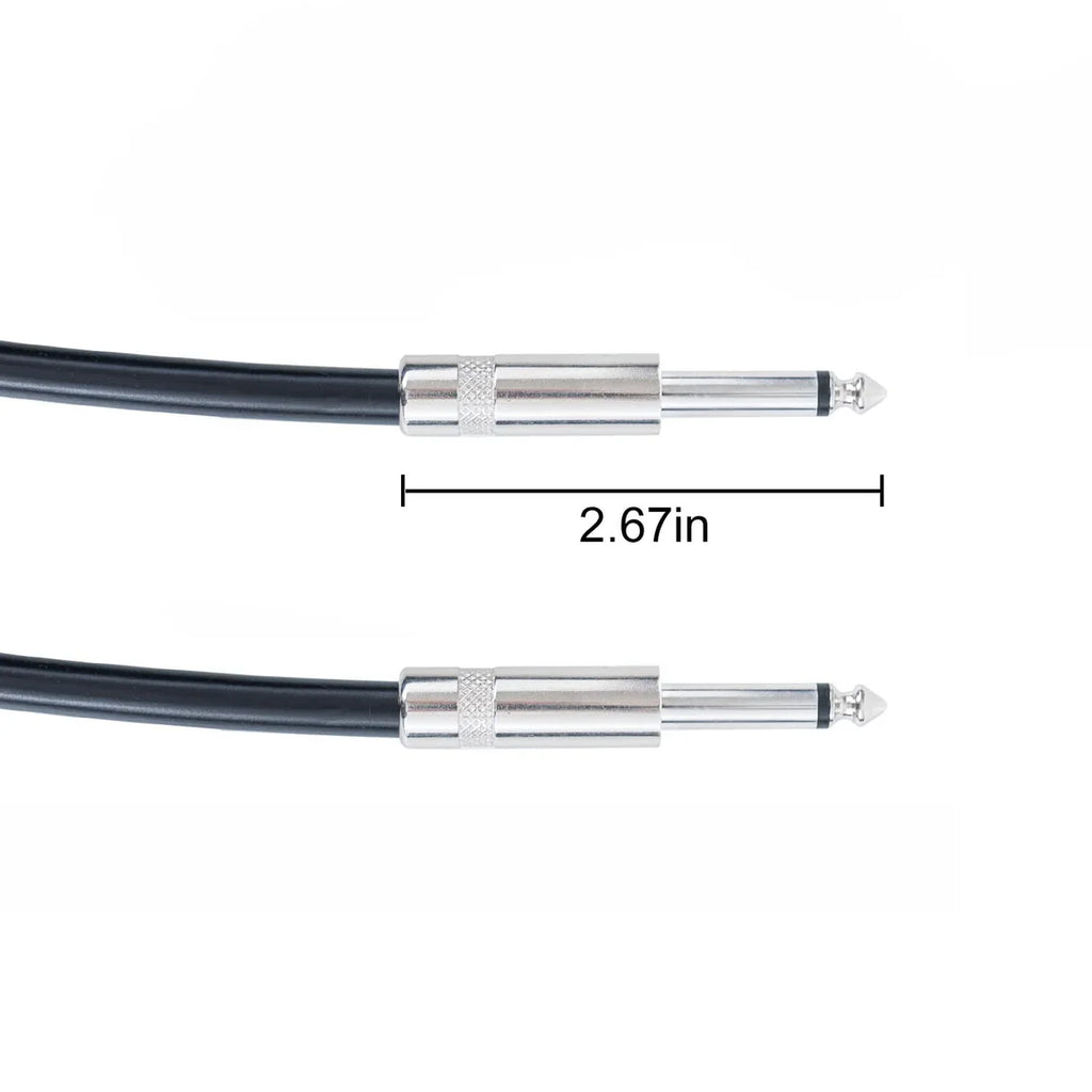 American Terminal ATSKJ-603 Speaker Cable Wire 1/4" TS to Same 3'