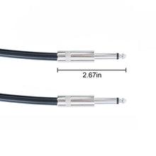 Load image into Gallery viewer, MK Audio MKQQM12 1/4" to 1/4" 12 FT. Wire PA DJ Pro Audio Speaker Cable