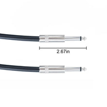 Load image into Gallery viewer, MR Truss MT SKJ-603 Speaker Cable Wire 1/4 in inch TS to Same 3 feet