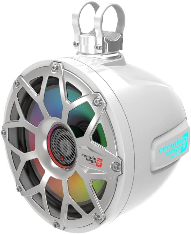 Cerwin Vega SH10F4W 2-Way 10" RPM Stroker Pod Speaker System (Pair) - White