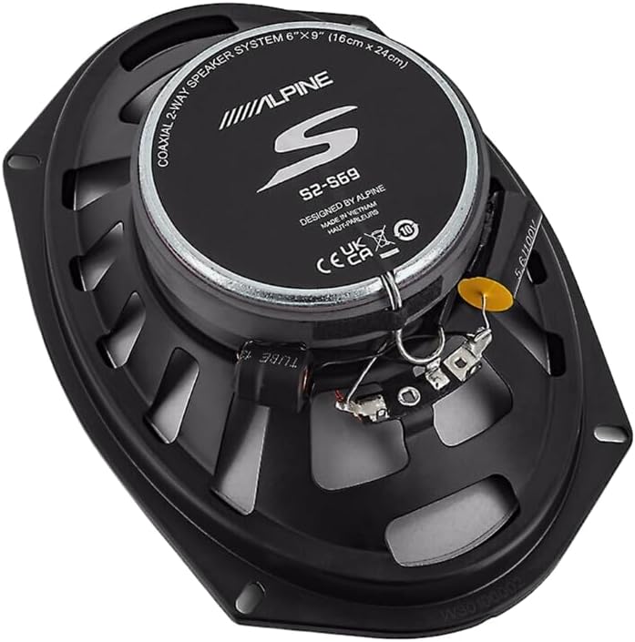 Alpine SXE1726S 6.5" & S2-S69 6x9" Car Audio Coaxial Speakers