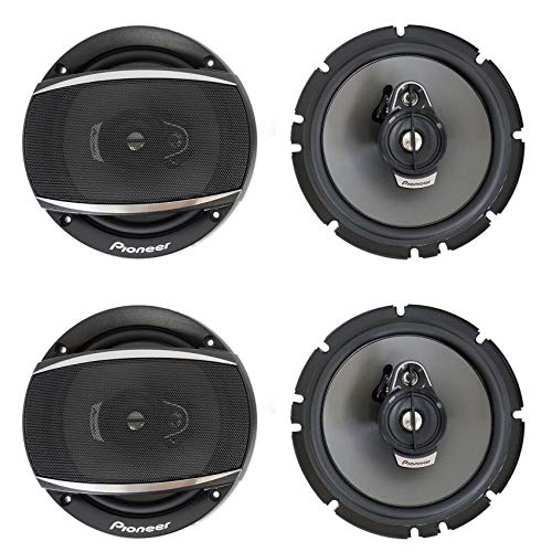 4 Pioneer TS-A1677S 6.5" 3 Way Car Audio Speakers 320W