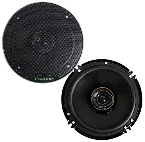 Pioneer TS-G1645R 2-Way 6-1/2" 500 Watt Car Audio Coaxial Speaker (2 Pairs) 6.5"