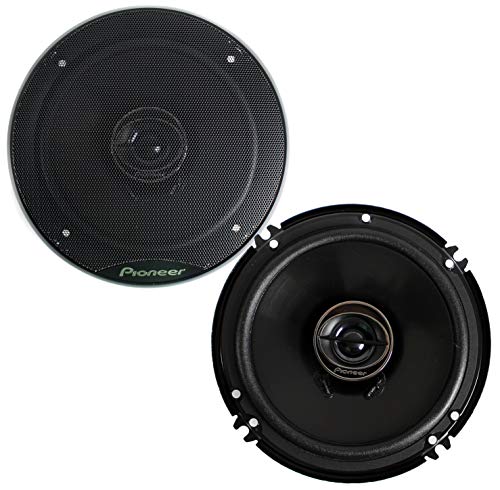 Pioneer TS-F1634R 2-Way 6-1/2" 400 Watt Car Audio Coaxial Speaker 2 Pairs 6.5"