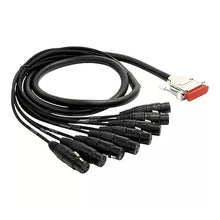 Load image into Gallery viewer, Mogami GOLD-DB25-XLRM-30 8-channel Analog Interface Cable - 30 foot