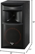 Load image into Gallery viewer, 2 Cerwin Vega XLS-6 6.5" 2-Way Bookshelf Speakers
