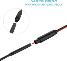 Load image into Gallery viewer, Absolute USA CAM104 Backup Camera License Plate HD Night Vision Rear View 170° Angle Waterproof Compatible with Alpine Car Radio