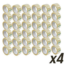 Load image into Gallery viewer, XP 144 Rolls 2" X 330' 2-Inches Strong Heavy Duty Sealing Adhesive Shipping Packing Tape 110 Yards for Moving Packaging Shipping Office Storage