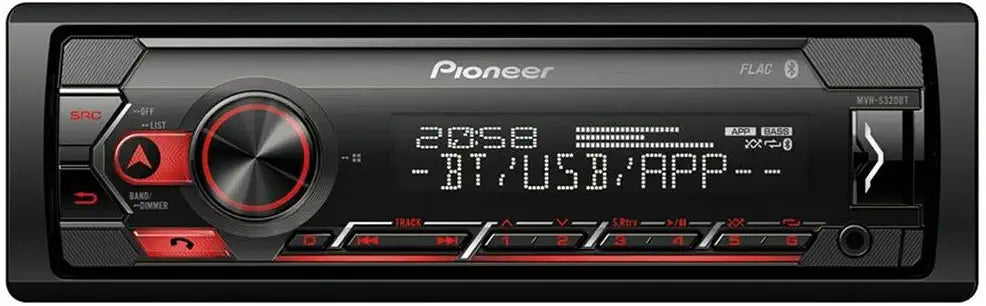 Pioneer MVH-S322BT GMK345 GWH344 GM6 Bundle Fit 1995 - 1998 GMC K3500