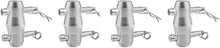 Load image into Gallery viewer, MR DJ 1M 3.28ft Straight Square Aluminum Truss Segment for Pro Audio Lighting + 4 coupler connections