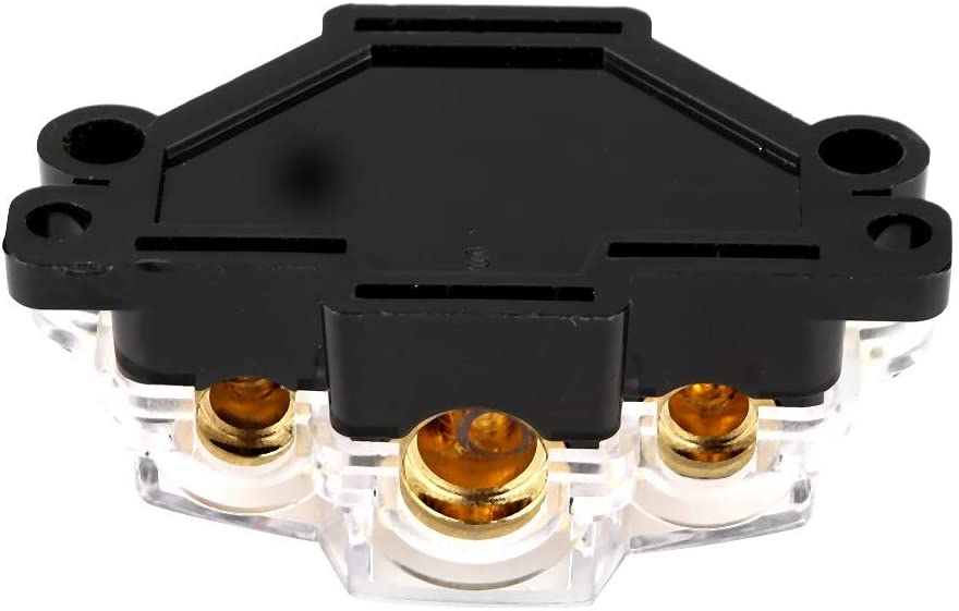 Absolute PD-130G 2-4 Gauge 1 in 3 Ways Out Power Splitter Distribution Block